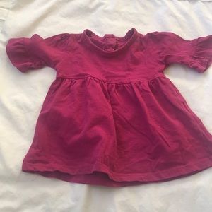 Infant pink shirt